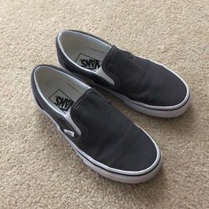 Dark Grey Vans
